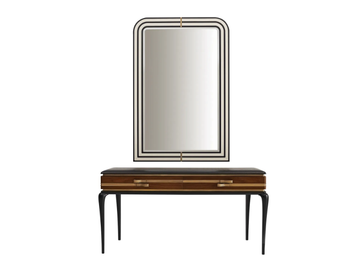 DILAN - Rectangular wall-mounted mirror by A.R. Arredamenti - view 3